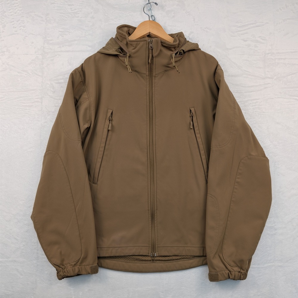 Condor Soft Shell Jacket Mens XL Brown Tactical Military Gorpcore Utility Hooded